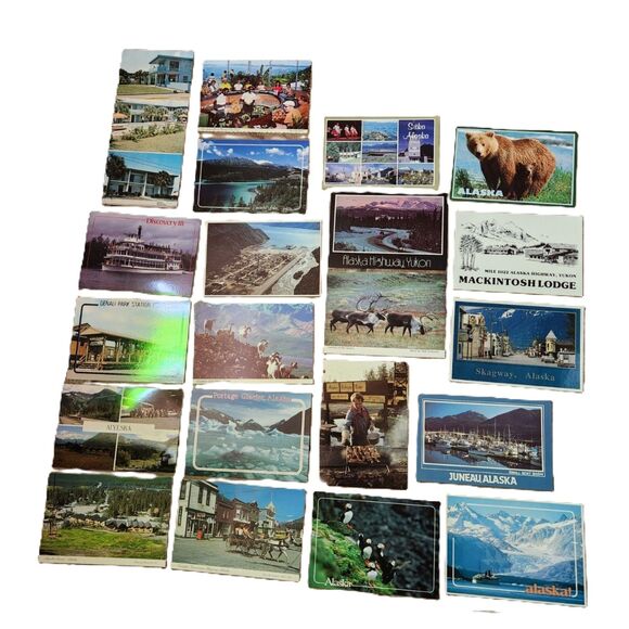 Vintage Postcard Lot – 21 Cards, Alaska & Myrtle Beach, No Writing - Picture 1 of 13